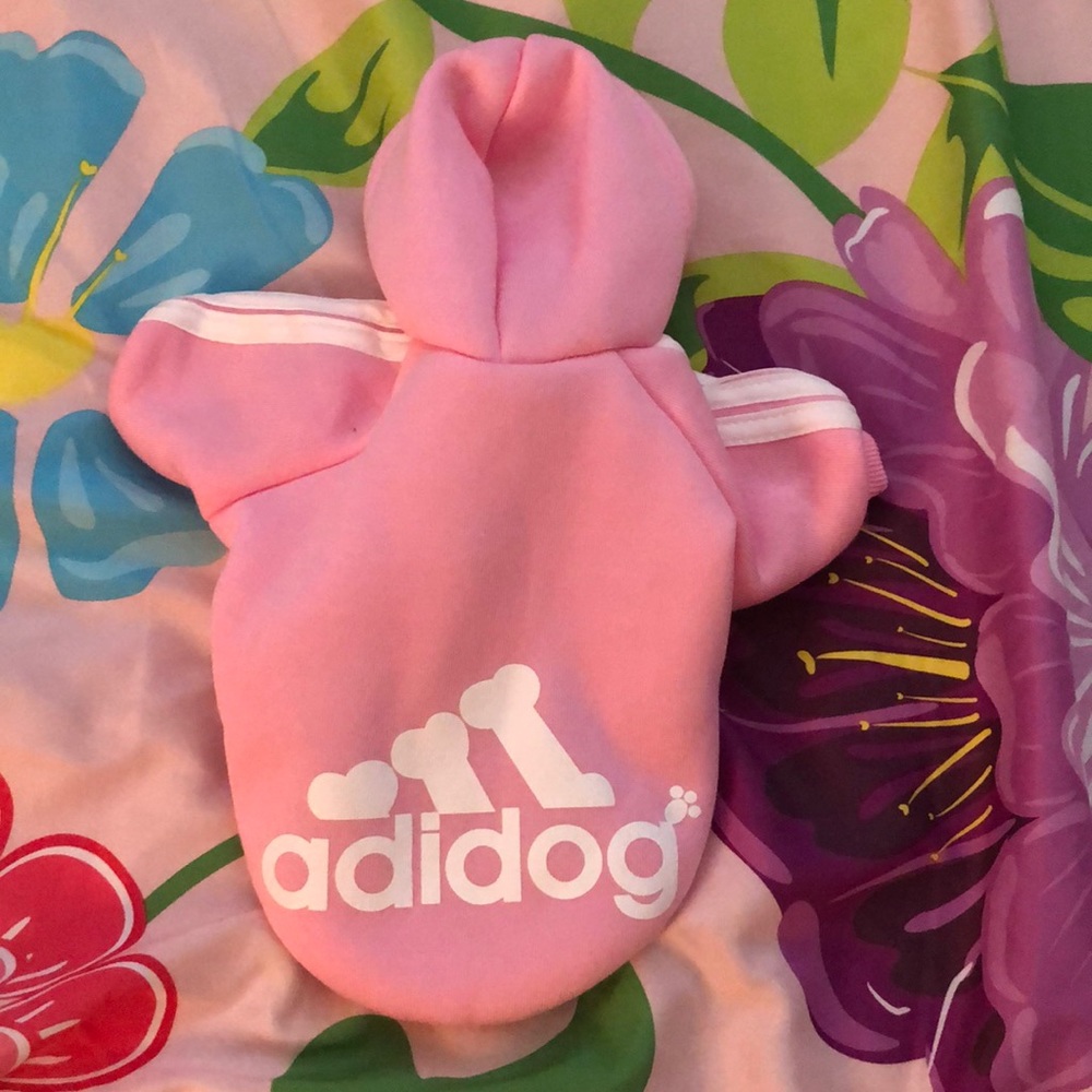 Light pink Dog sweatshirt adidog